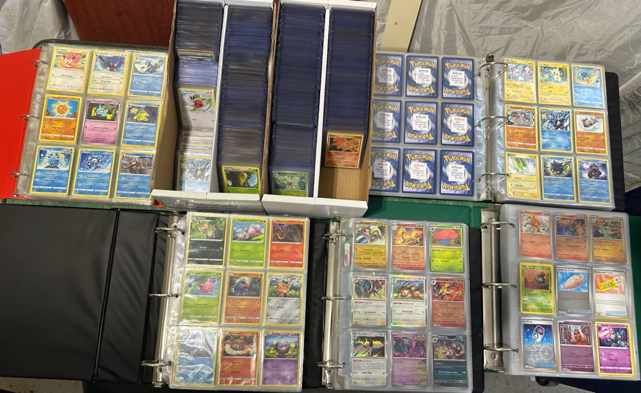 Massive Assorted Pokémon Trading Cards Mint Condition