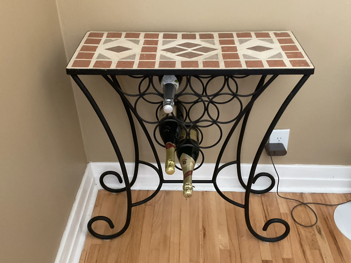 Pier 1 wine rack/console table