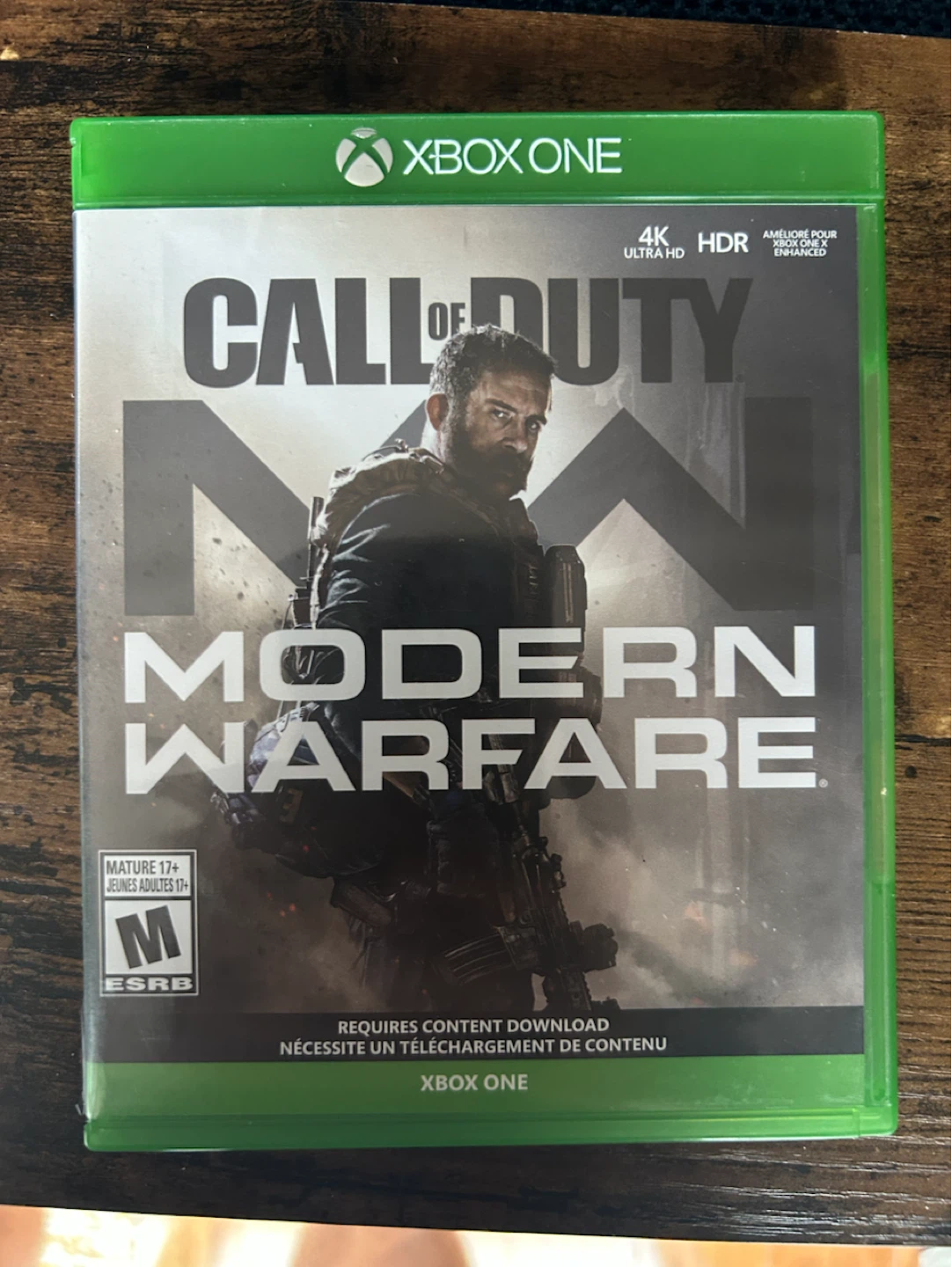 Call of Duty Modern Warfare Xbox One Game
