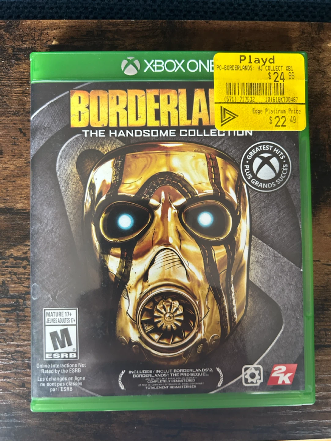 Xbox One Borderlands: The Handsome Collection