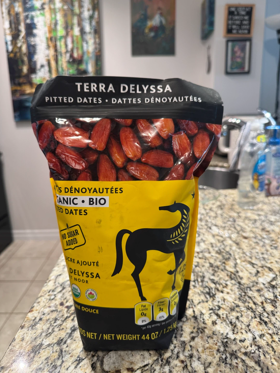 1.25 kg Organic Pitted Dates