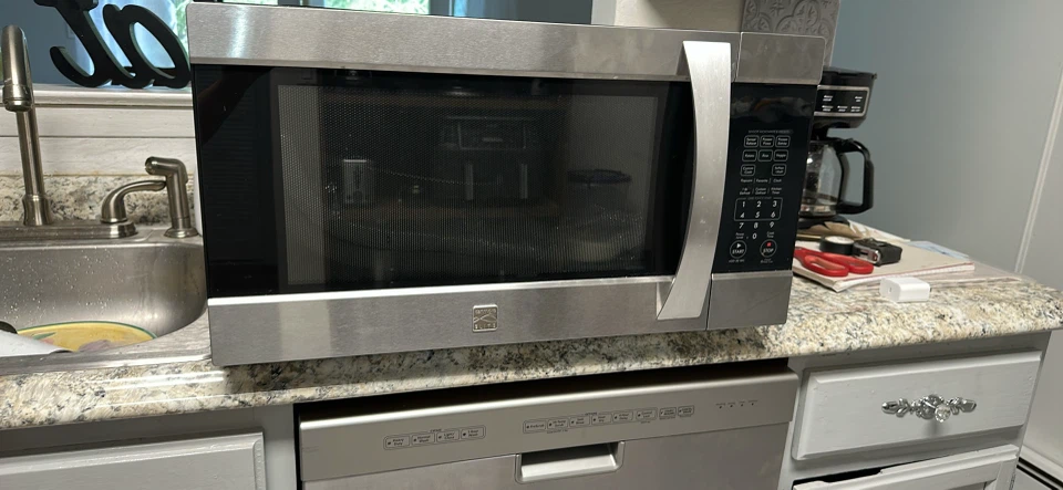 Kenmore Stainless Steel Microwave Oven