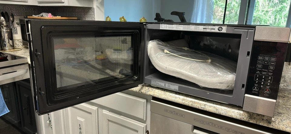 Kenmore Stainless Steel Microwave Oven - photo 3