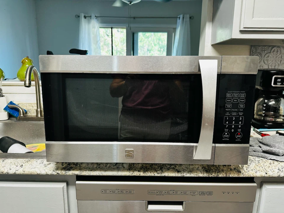 Kenmore Stainless Steel Microwave Oven - photo 5