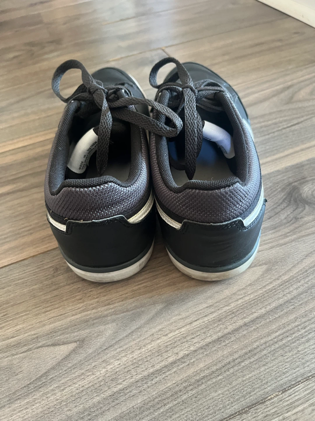 Nike Black Leather Sneakers - photo 4