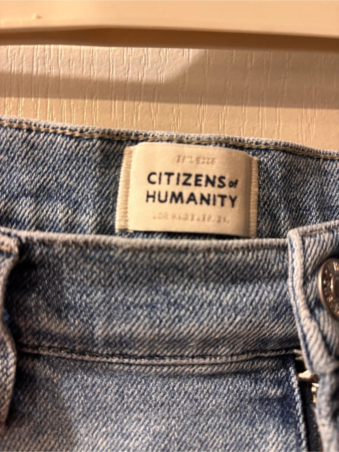 Citizens of Humanity Light Wash Denim Jeans - photo 3