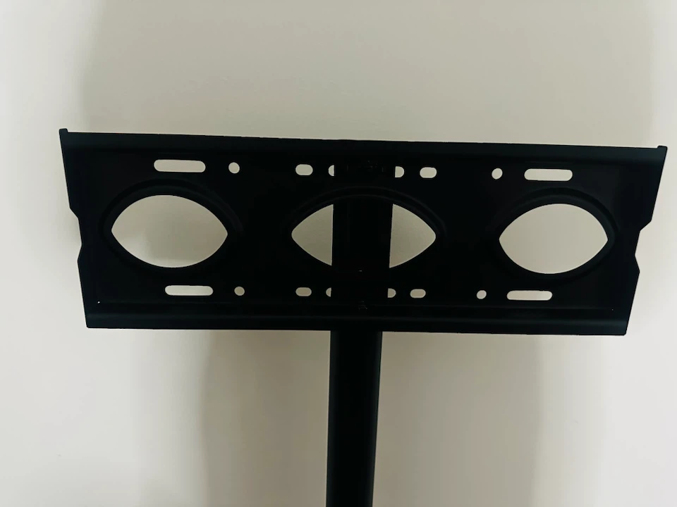 Black Height Adjustable TV Stand for 32"-60" TVs - photo 2