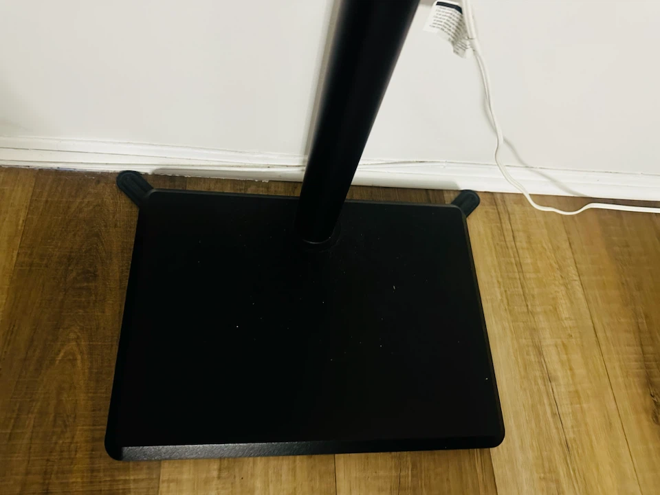 Black Height Adjustable TV Stand for 32"-60" TVs - photo 3