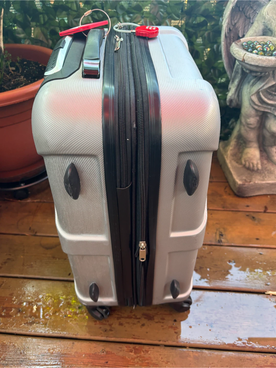Wenger Silver Hardside Spinner Luggage - photo 5