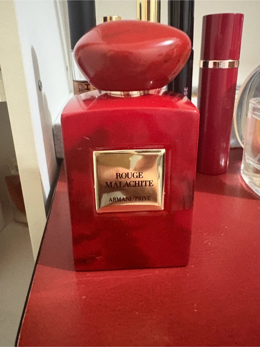 New never worn Armani Privé Rouge Malachite Eau de Parfum