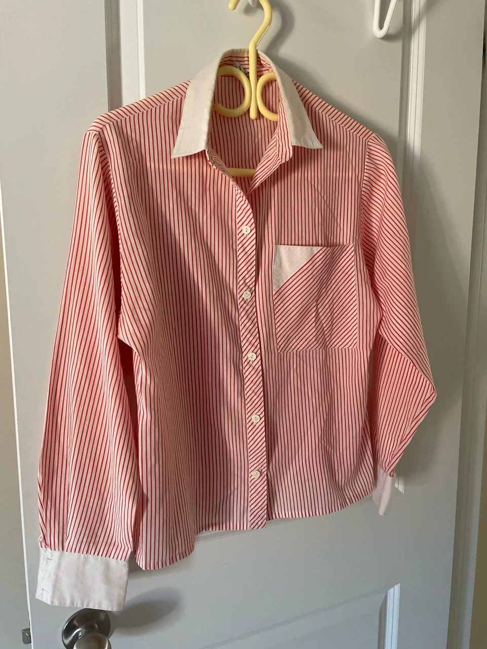 MD Striped Button-Up Shirt