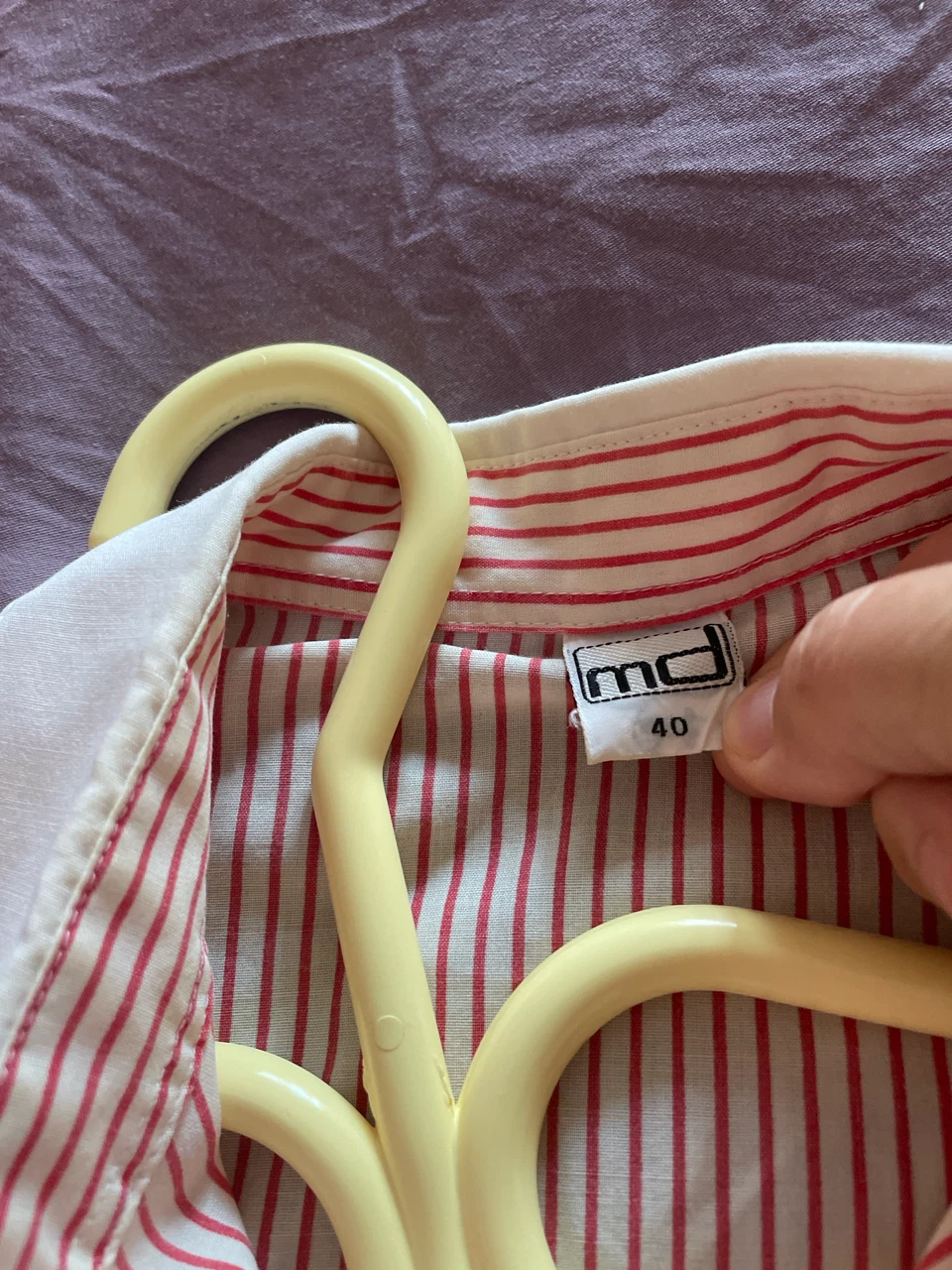 MD Striped Button-Up Shirt - photo 3