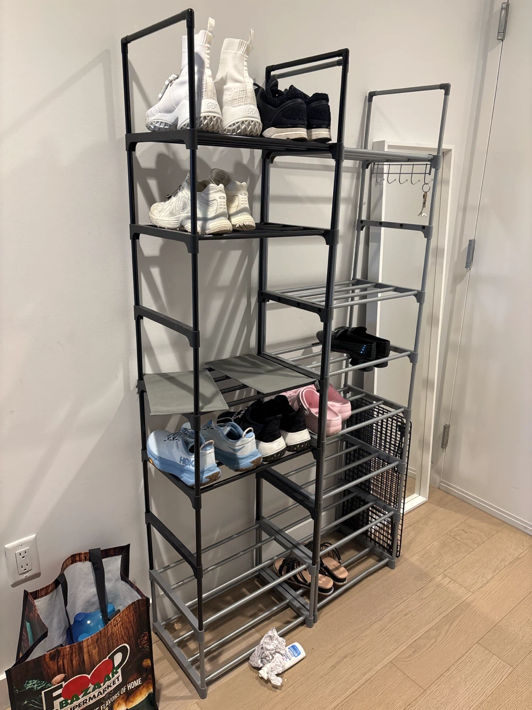 Multi-Tier Shoe Rack Organizer