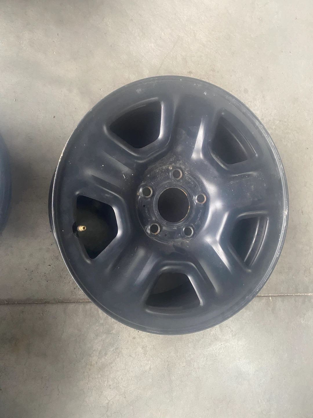 Set of 4 Black Steel Wheels17” - photo 5