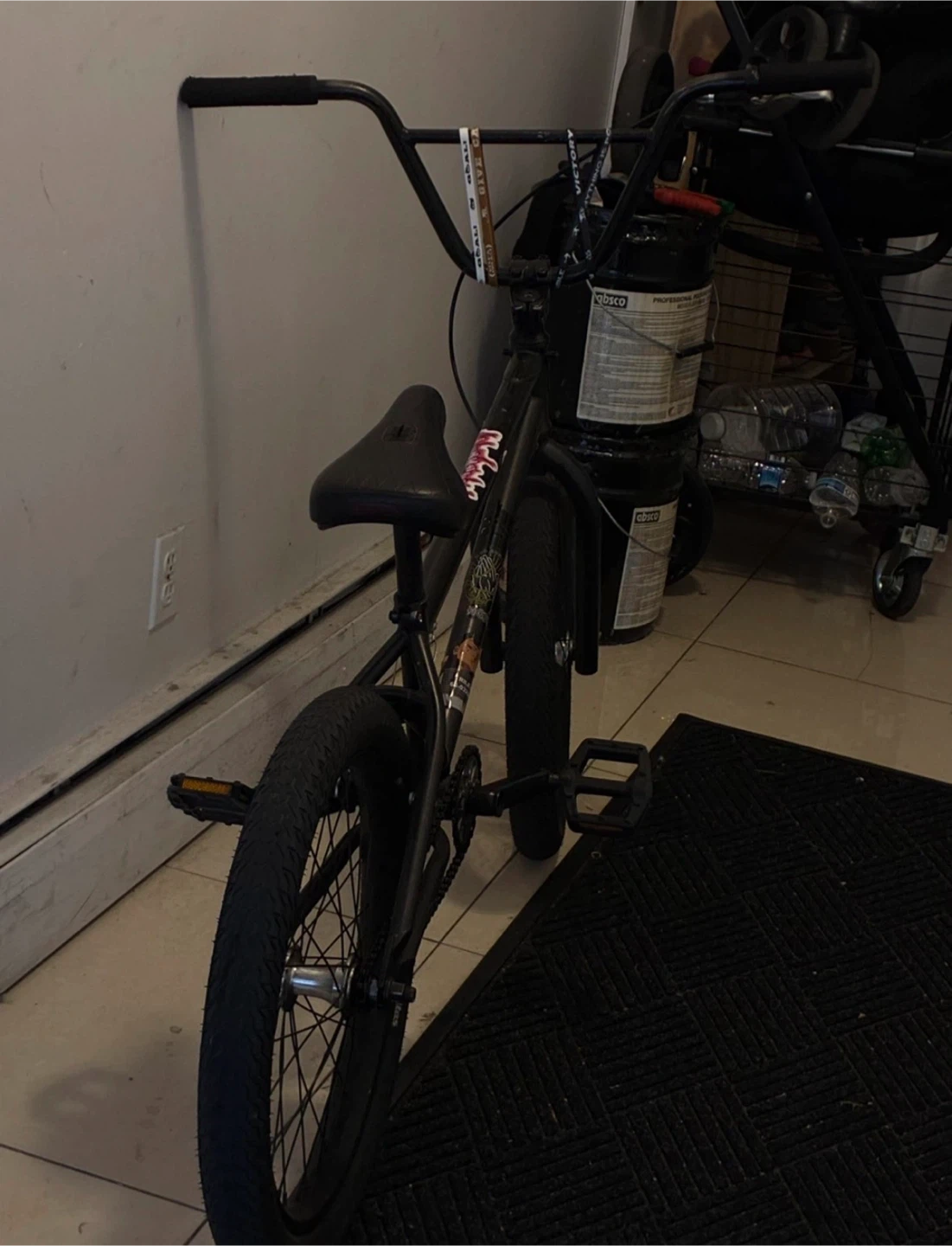 Black BMX Bike