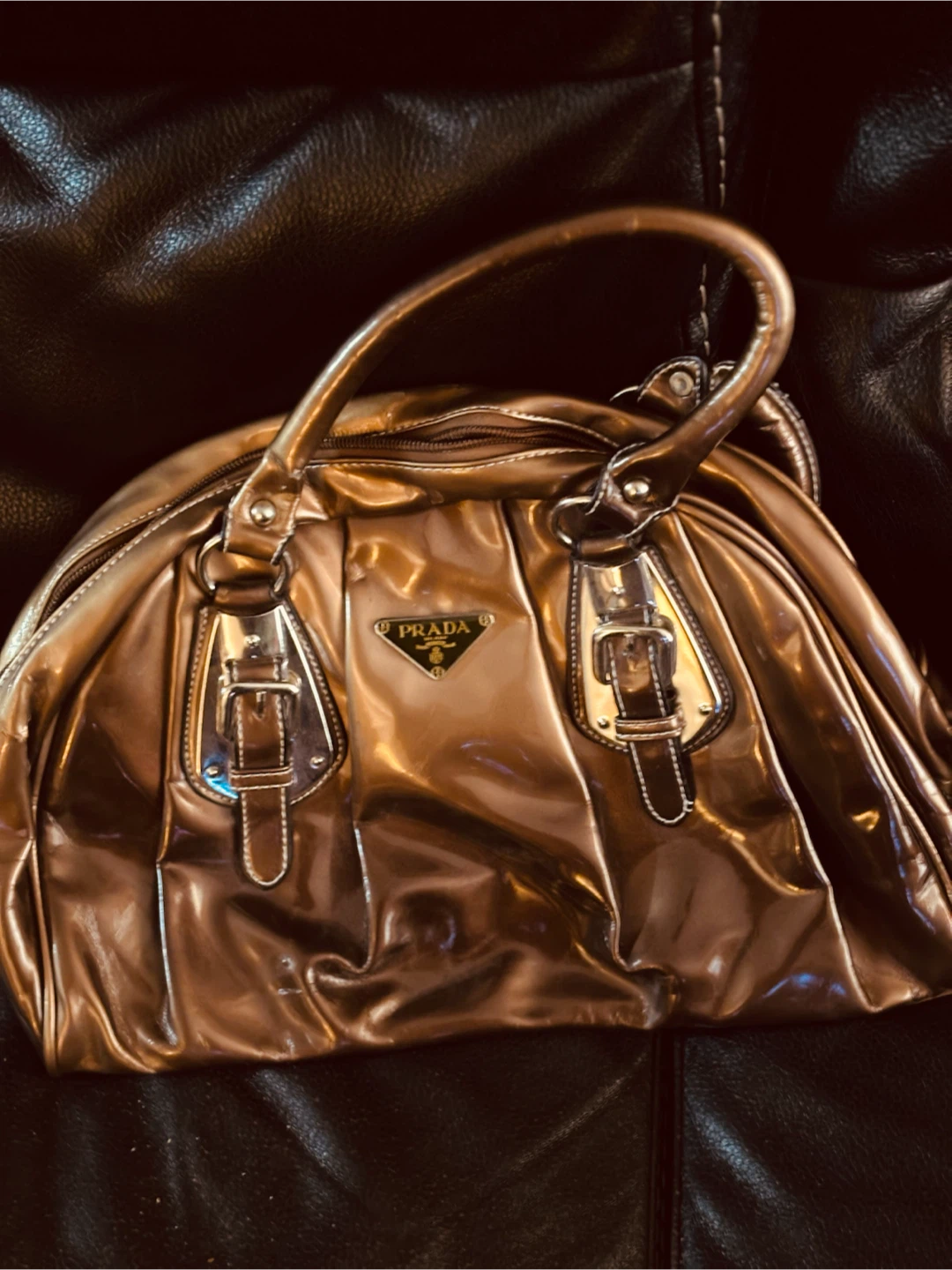Prada Milano Handbag - Brown - photo 5