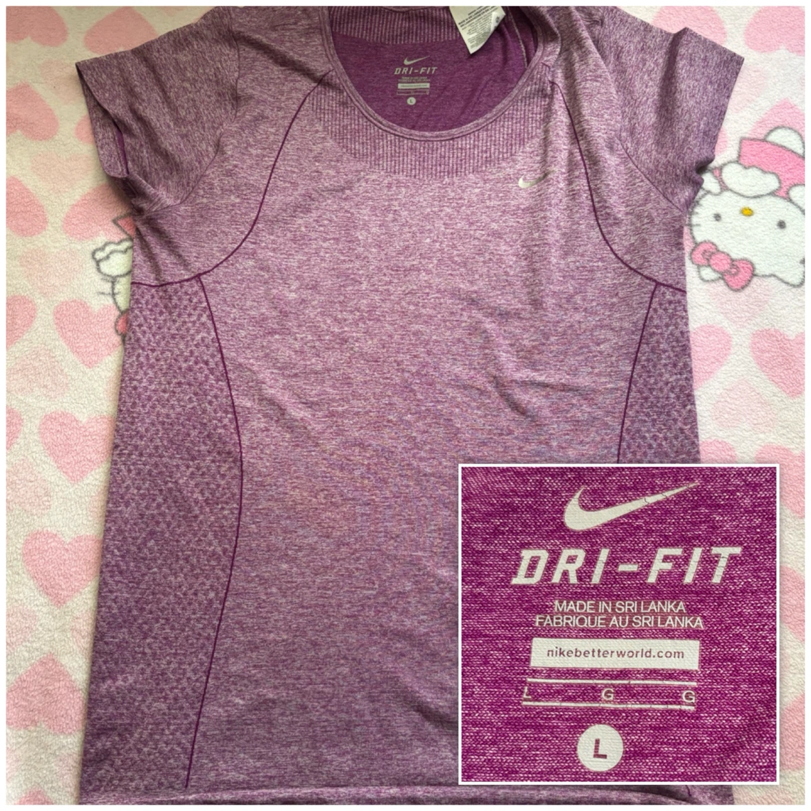 Nike - Dri-FIT Athletic Top - *Size Women Large/Purple*