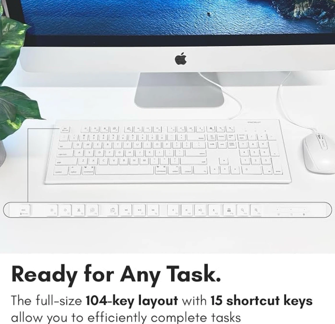 Macaulay Full Size USB Wired Keyboard - photo 3