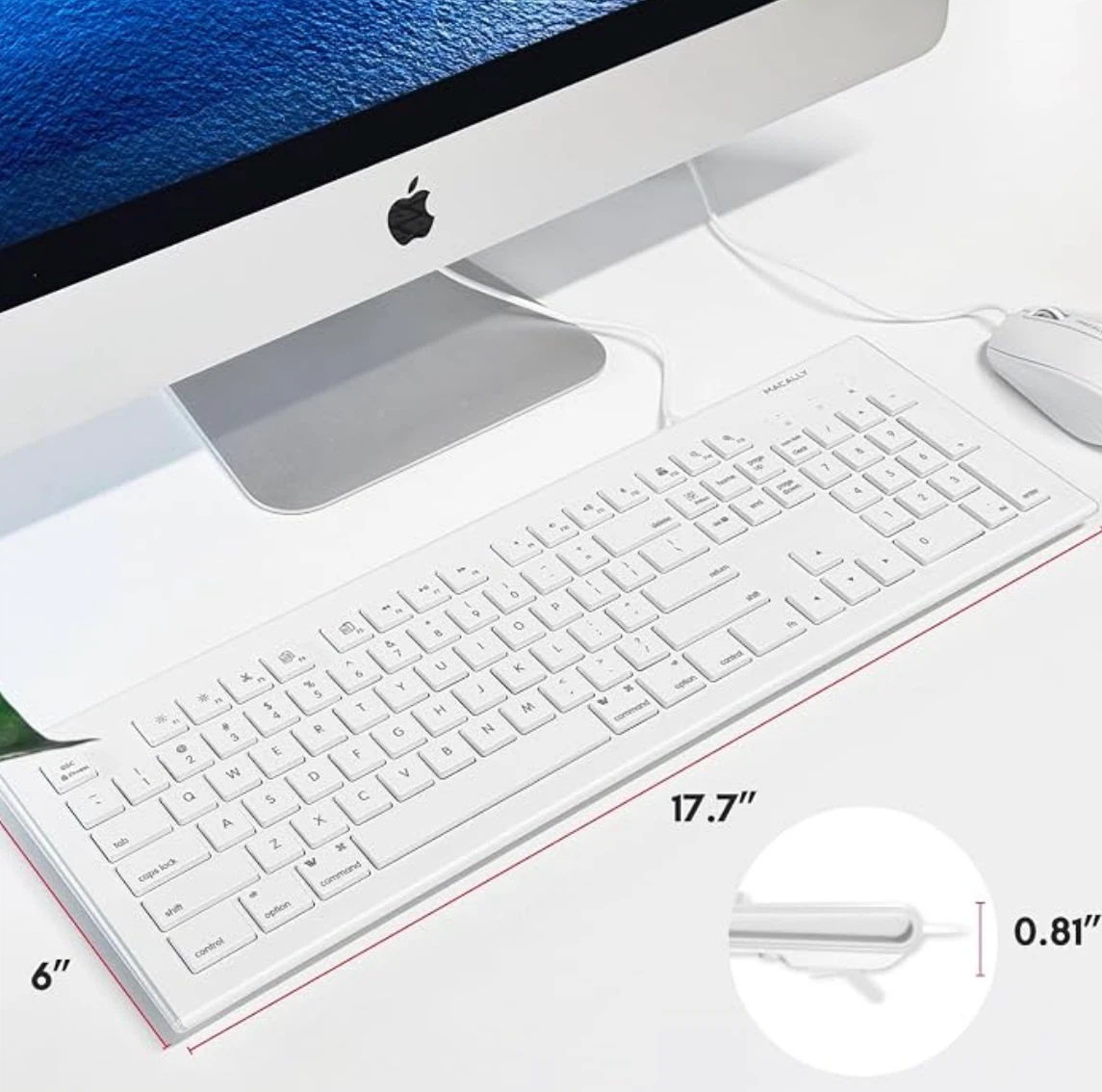 Macaulay Full Size USB Wired Keyboard - photo 5