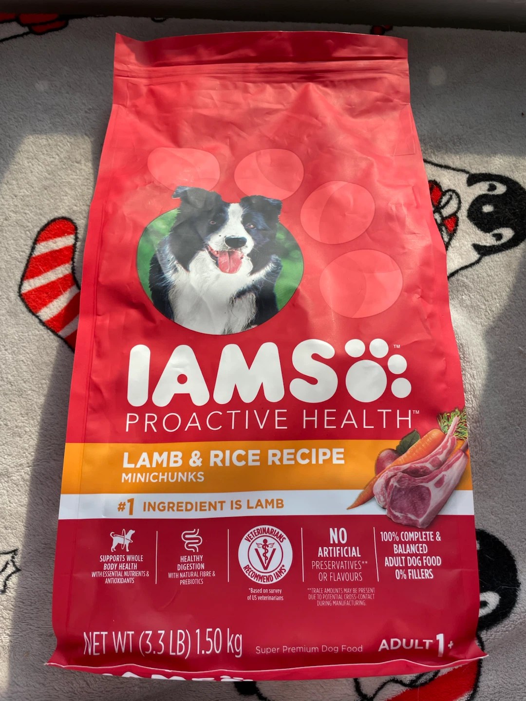 IAMS Brand New Dog Food-Lamb & Rice