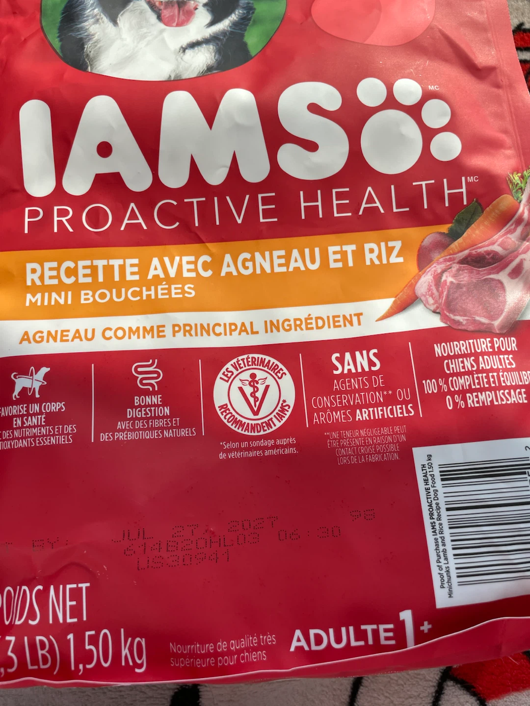IAMS Brand New Dog Food-Lamb & Rice - photo 2