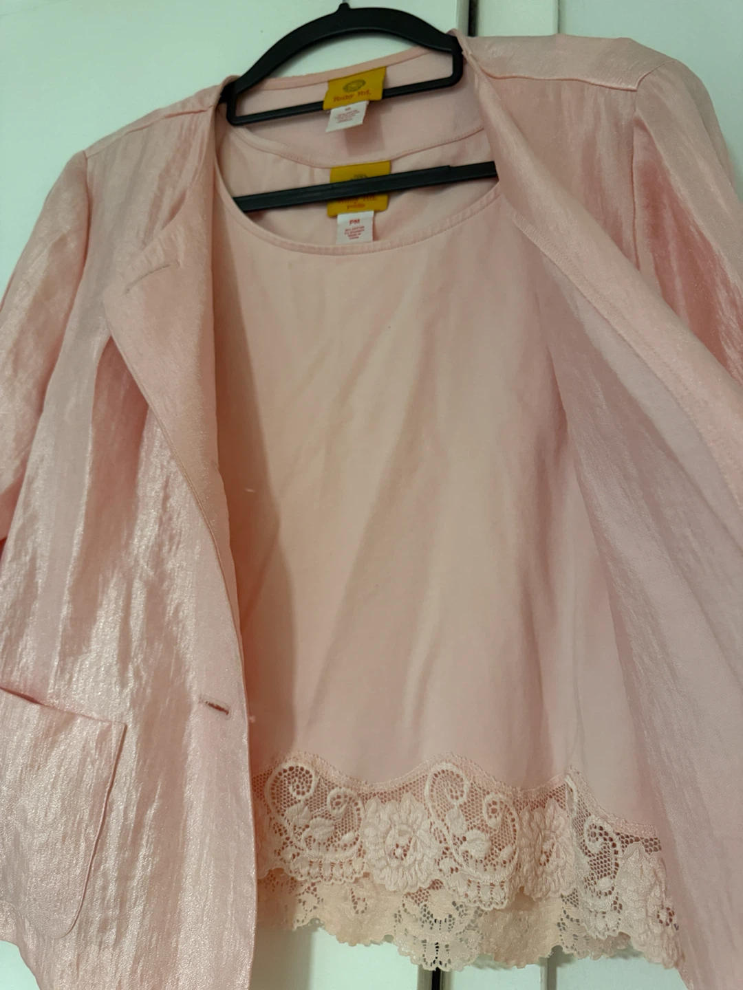 Ruby Rd. Petite Pink Blazer and Top Set Size PM - photo 3