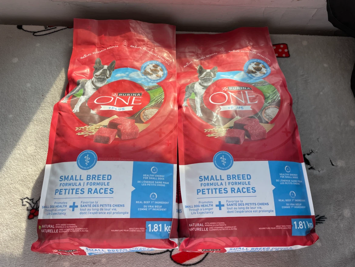 Purina One Brand New Dog Food-Beef ($4 Each)