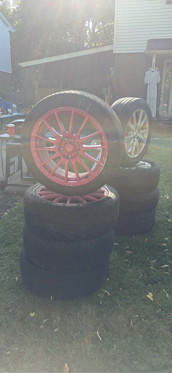 Set of 4 Tires and Rims