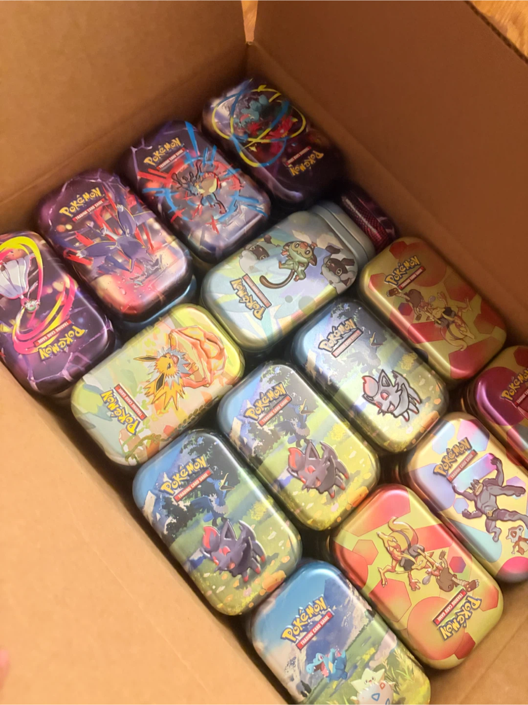 Pokemon Trading Card Tins