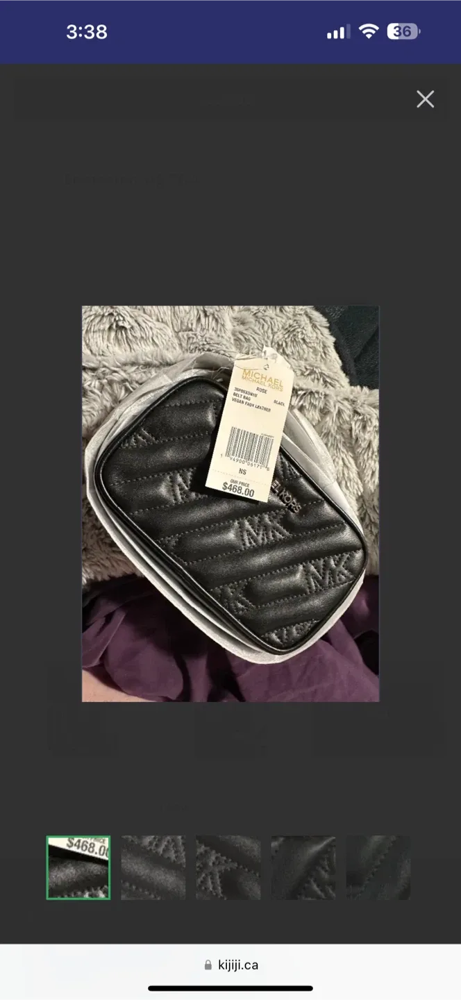 Michael Kors Quilted Belt Bag - photo 3