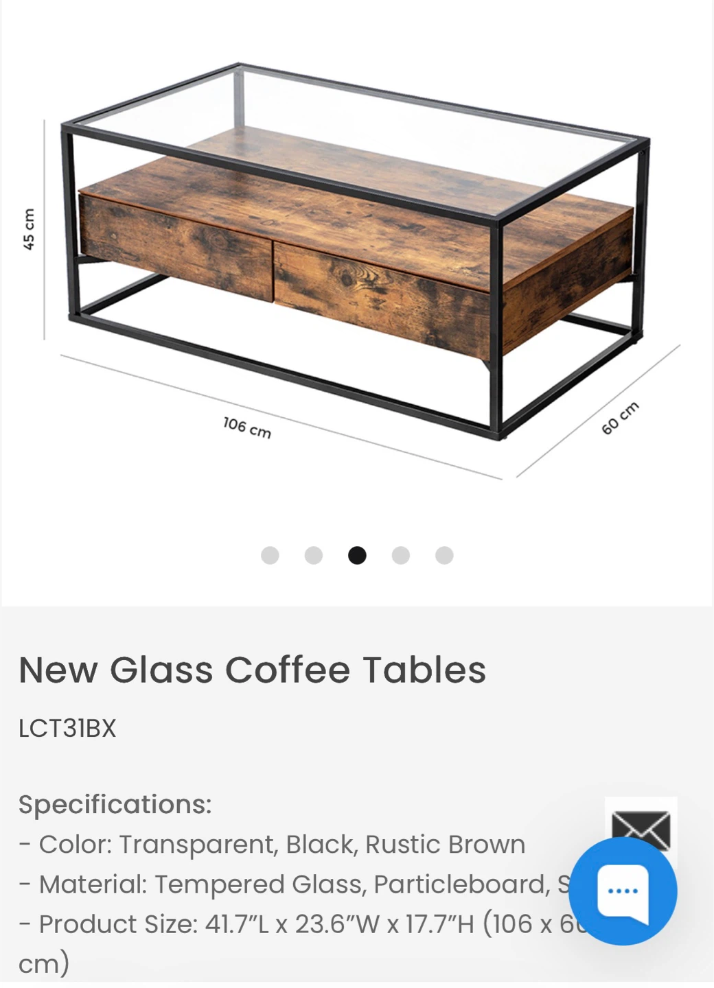 Coffee Table Glass Top - photo 2