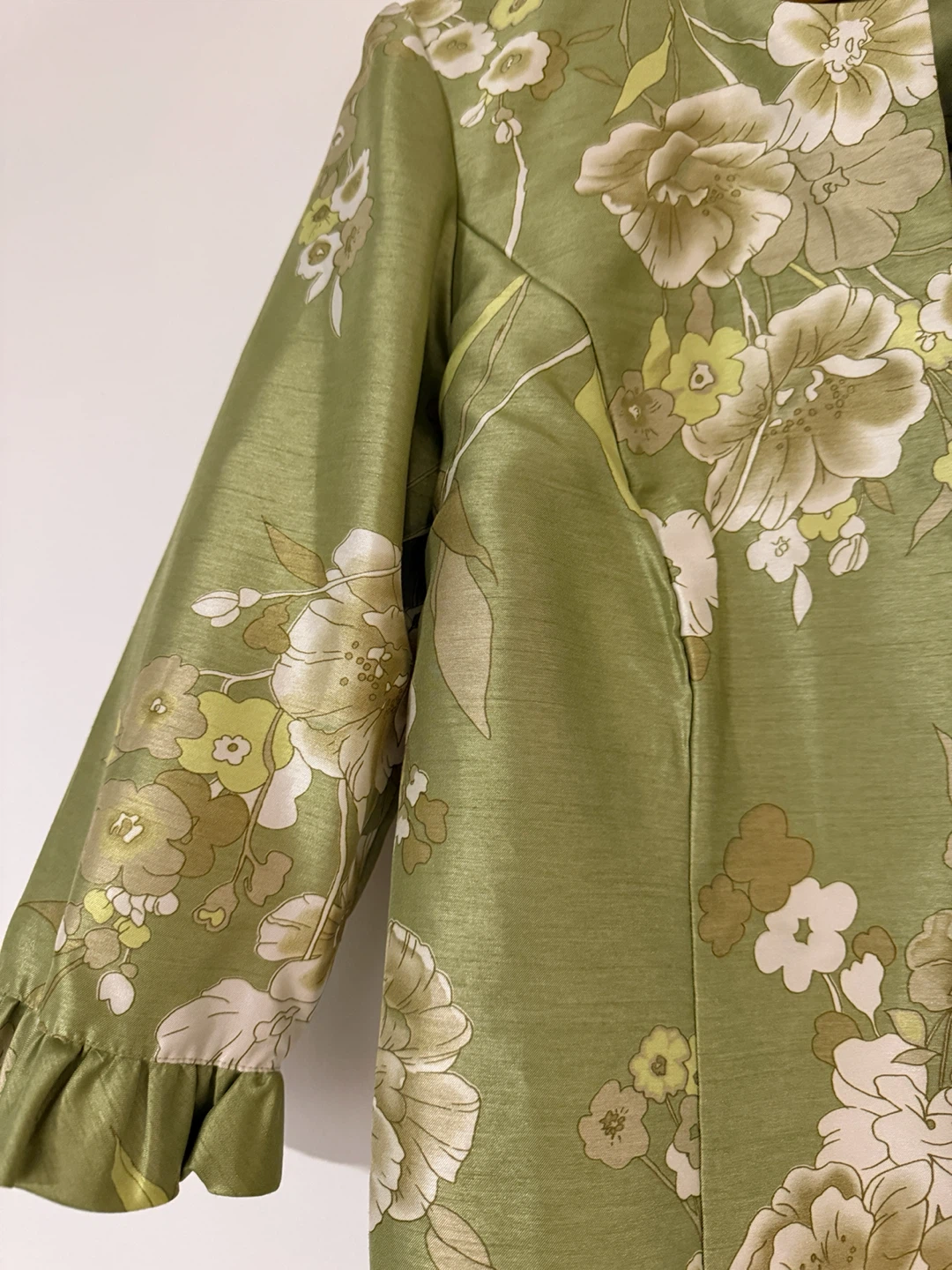 Leslie Fay Women's Floral Blazer Jacket Size 10 - photo 2
