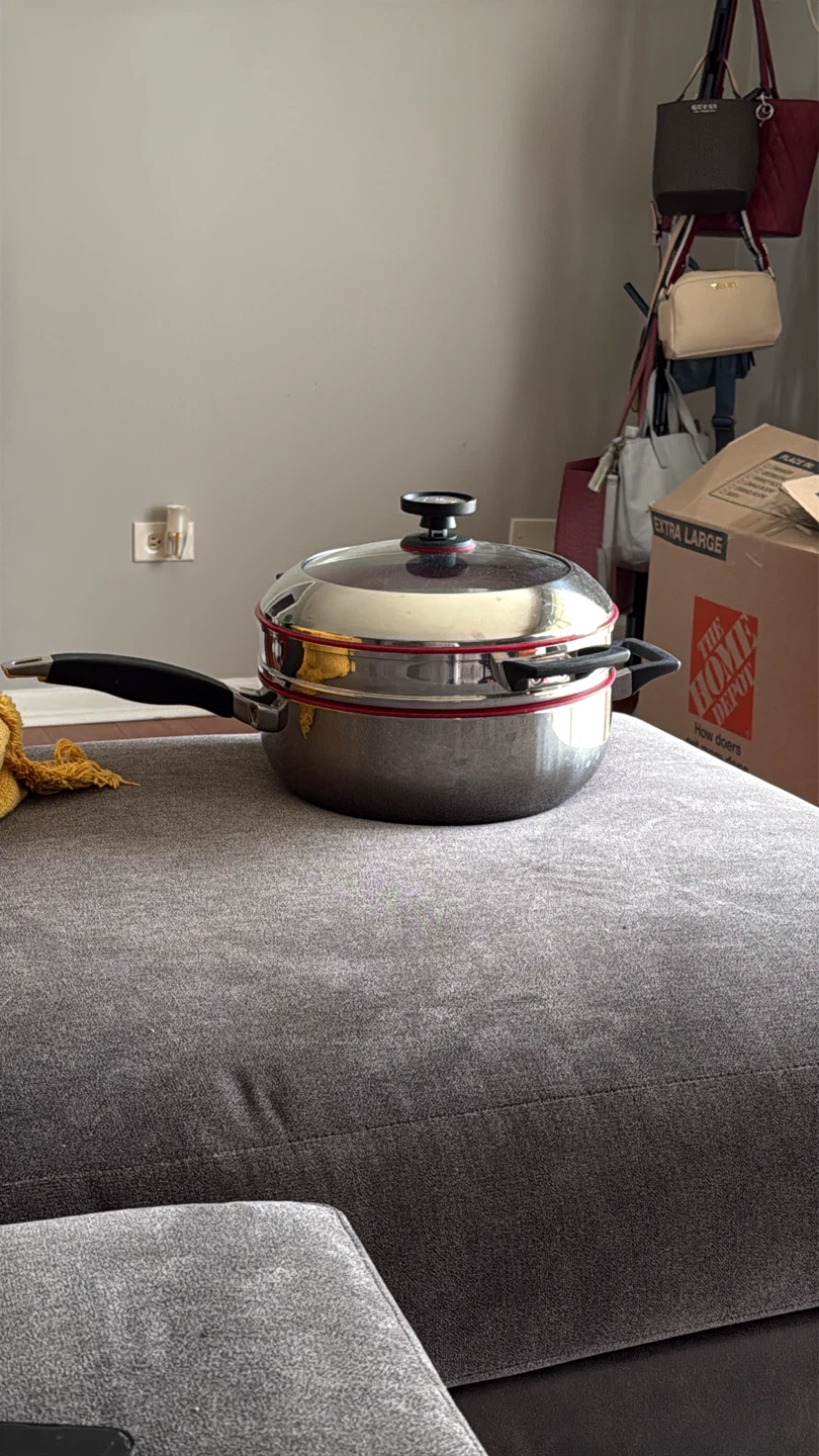 Stainless Steel Steamer Pot with Lid