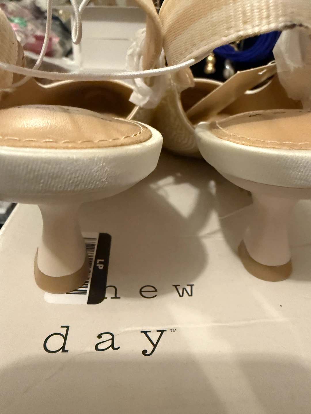 A New Day Women's Pearl Embellished Slingback Flats Size 6 - photo 2