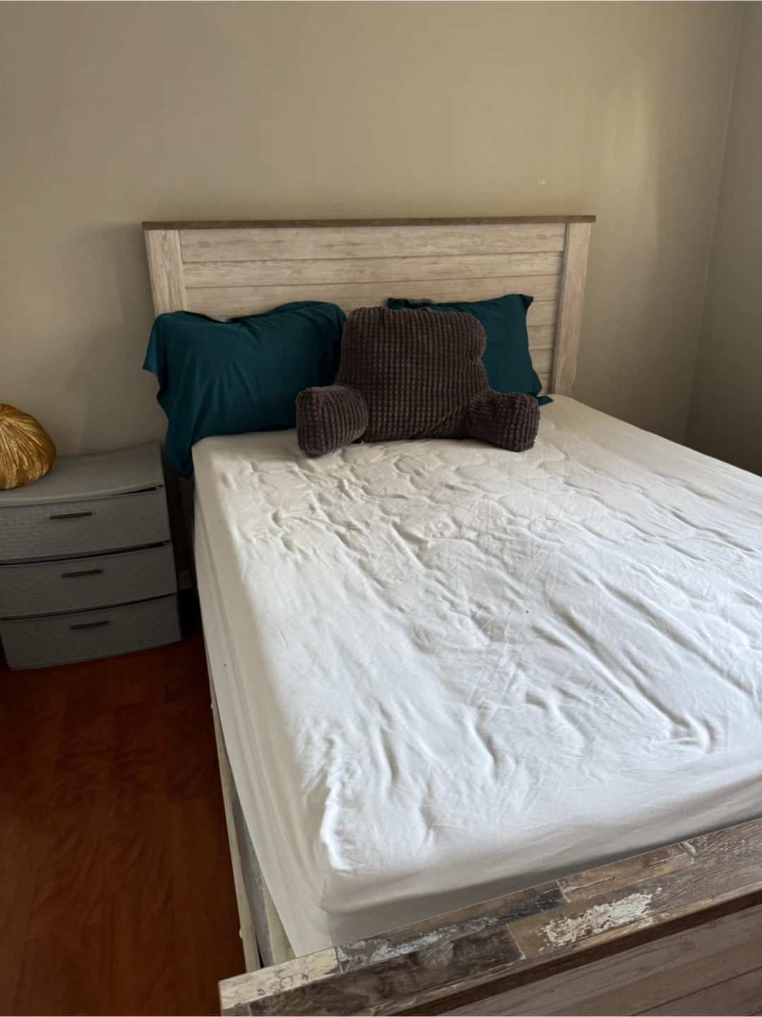 Farmhouse Style Queen Bed Frame