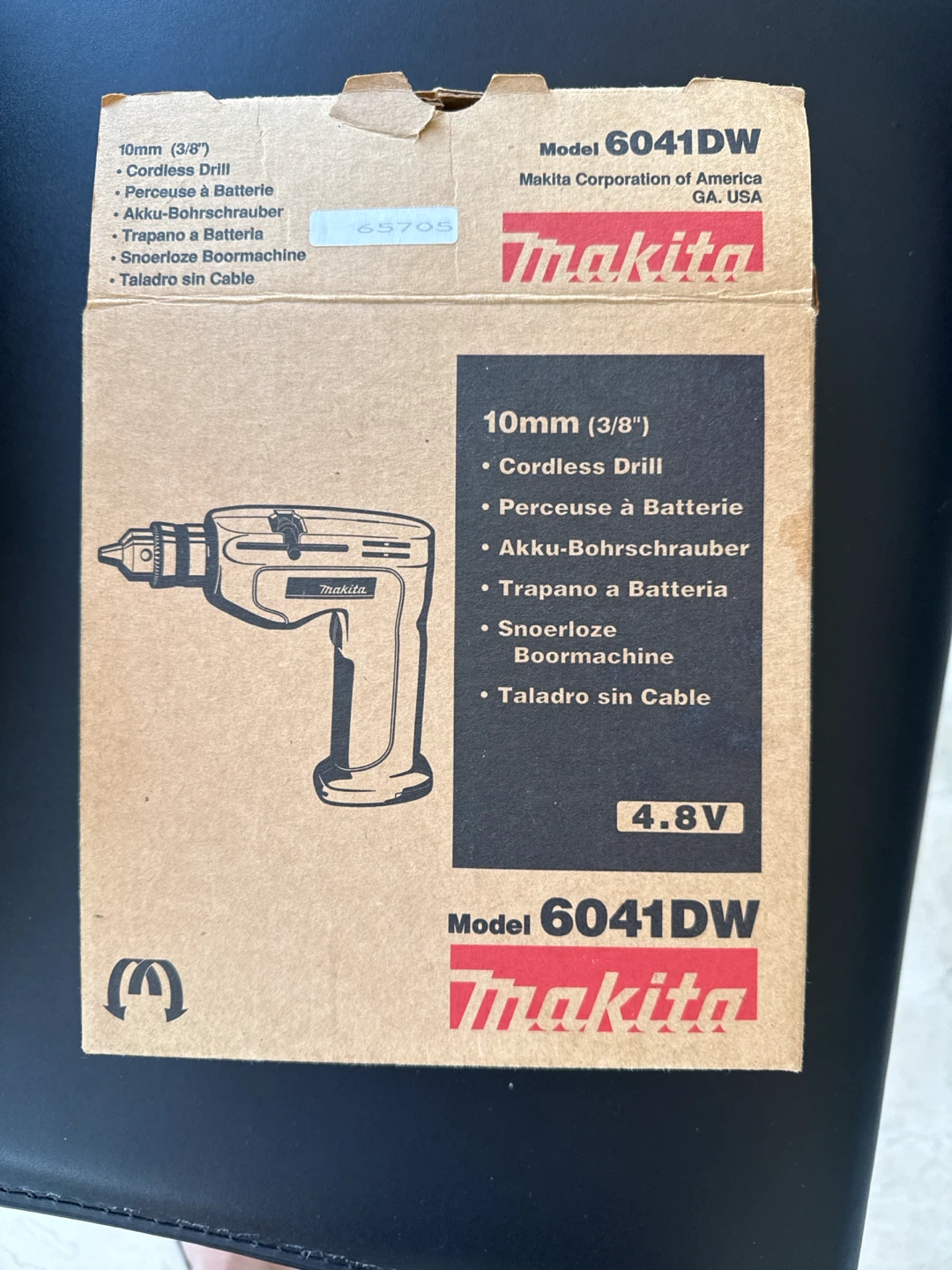 Makita 6041DW Cordless Drill 10mm (3/8")