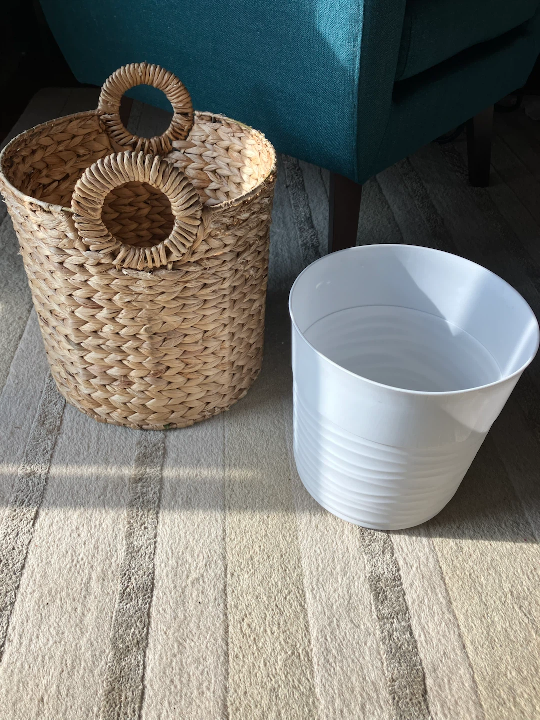 Woven Basket with Handles