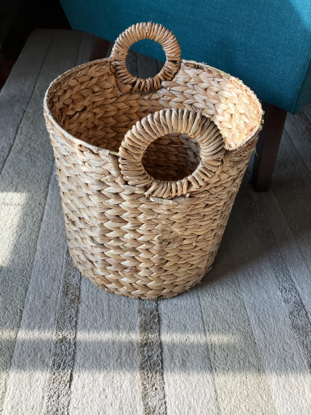 Woven Basket with Handles - photo 2
