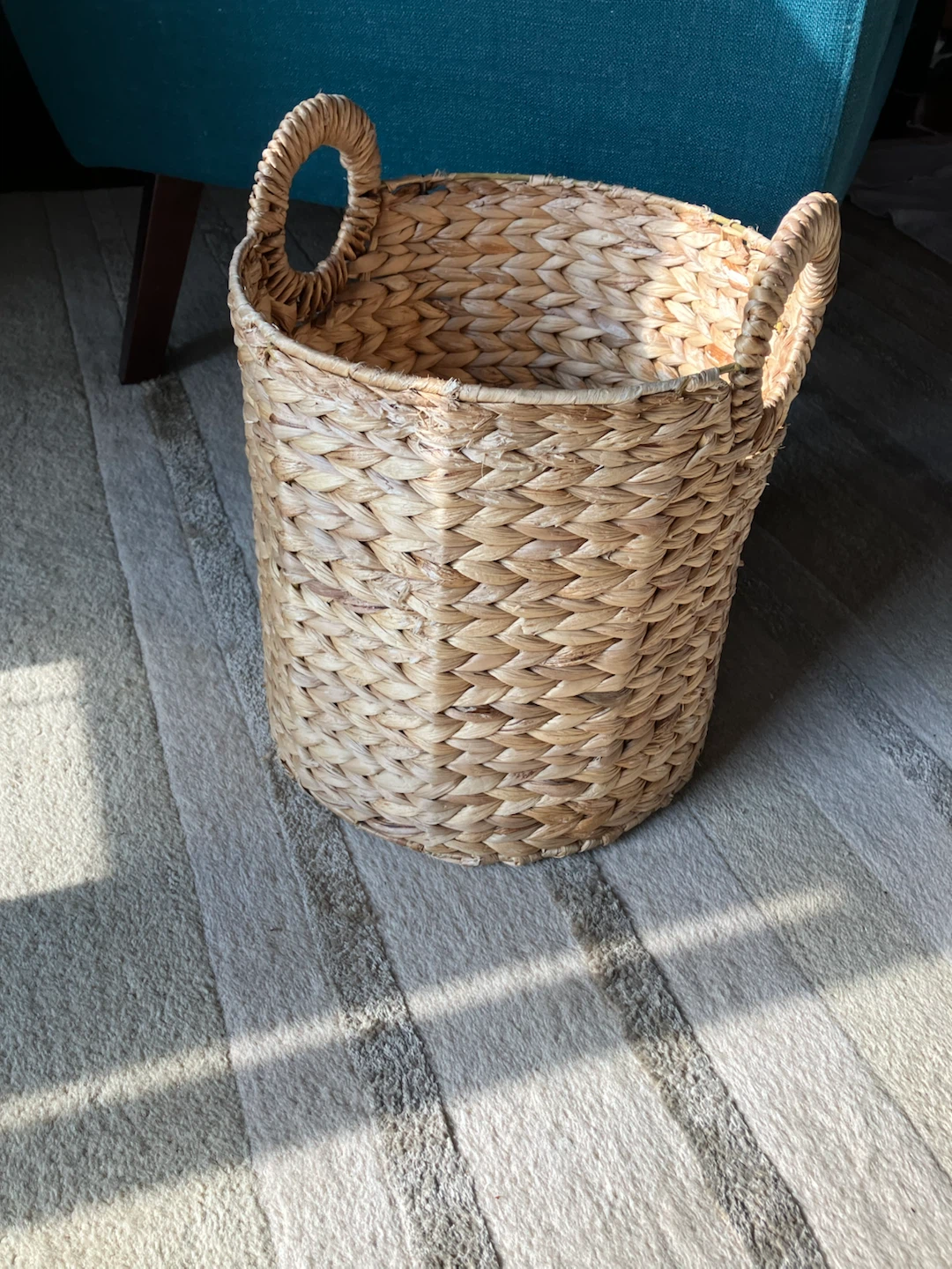 Woven Basket with Handles - photo 3