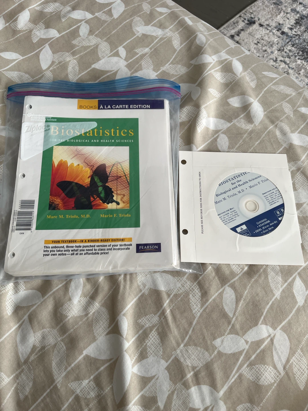 Biostatistics for the Biological and Health Sciences