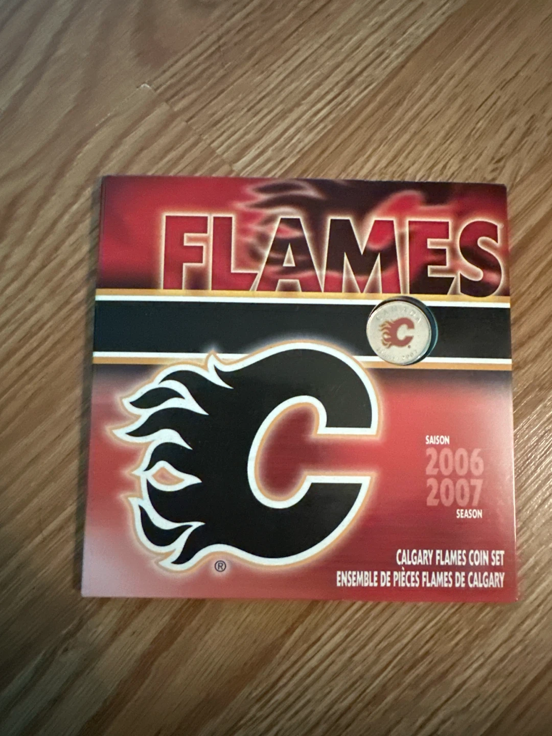 Calgary Flames 2006-2007 Coin Set - photo 2