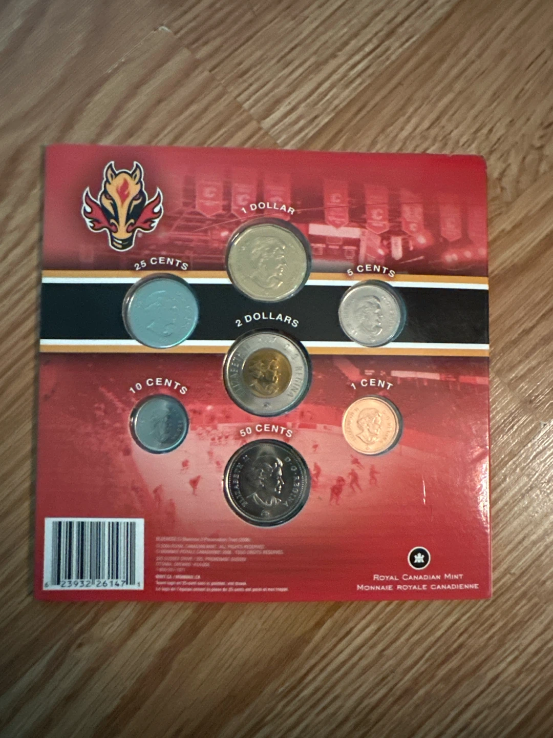 Calgary Flames 2006-2007 Coin Set - photo 3