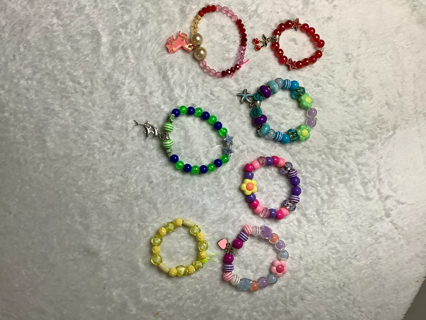 Beaded Bracelets - Set of 7 - photo 4