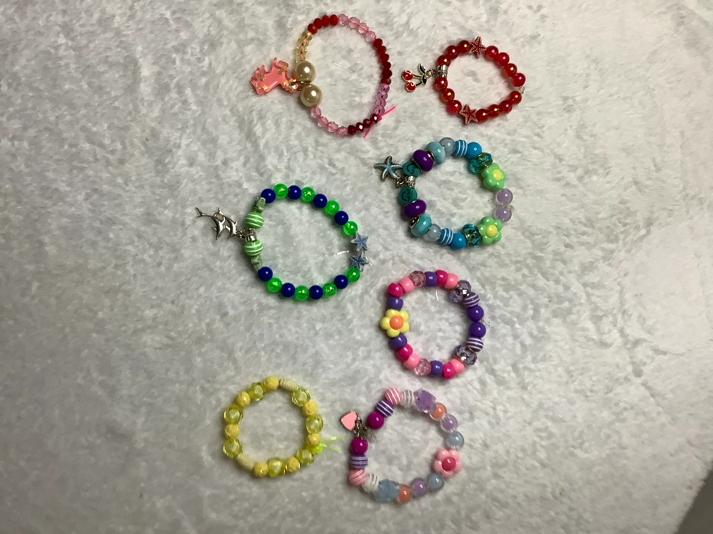 Beaded Bracelets - Set of 7 - photo 5
