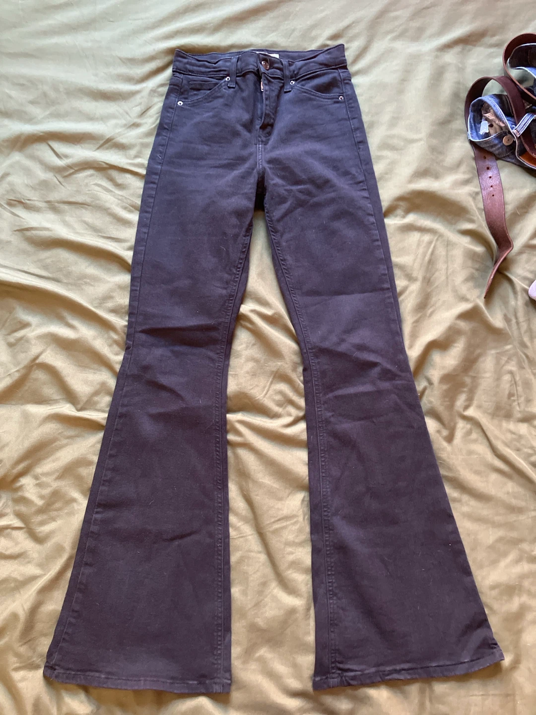 TOPSHOP MOTO Jamie Flare Jeans W26 L30