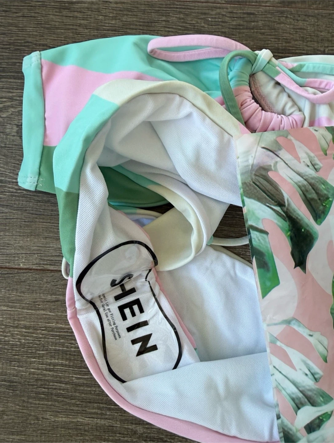 New padded Bandeau Bikini set size small - photo 3