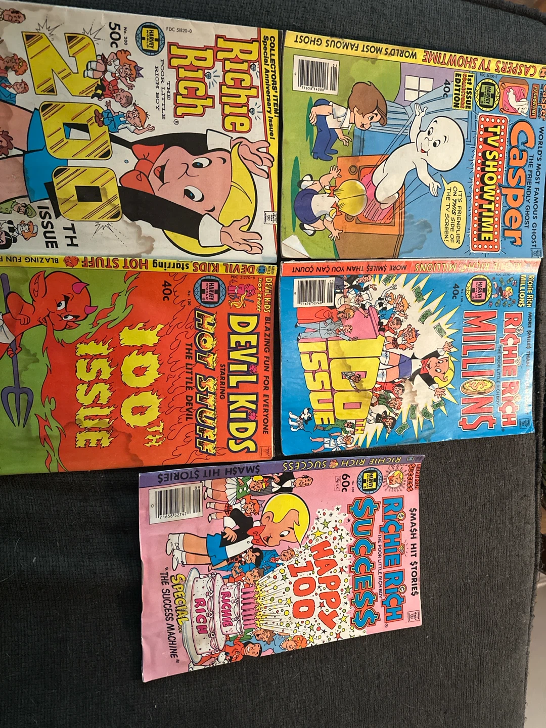 Collection of Richie Rich and Casper Comic Books - photo 2