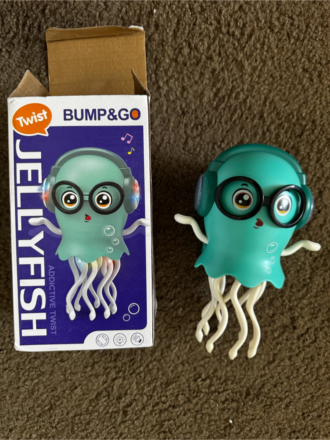Twist Bump & Go Jellyfish Toy