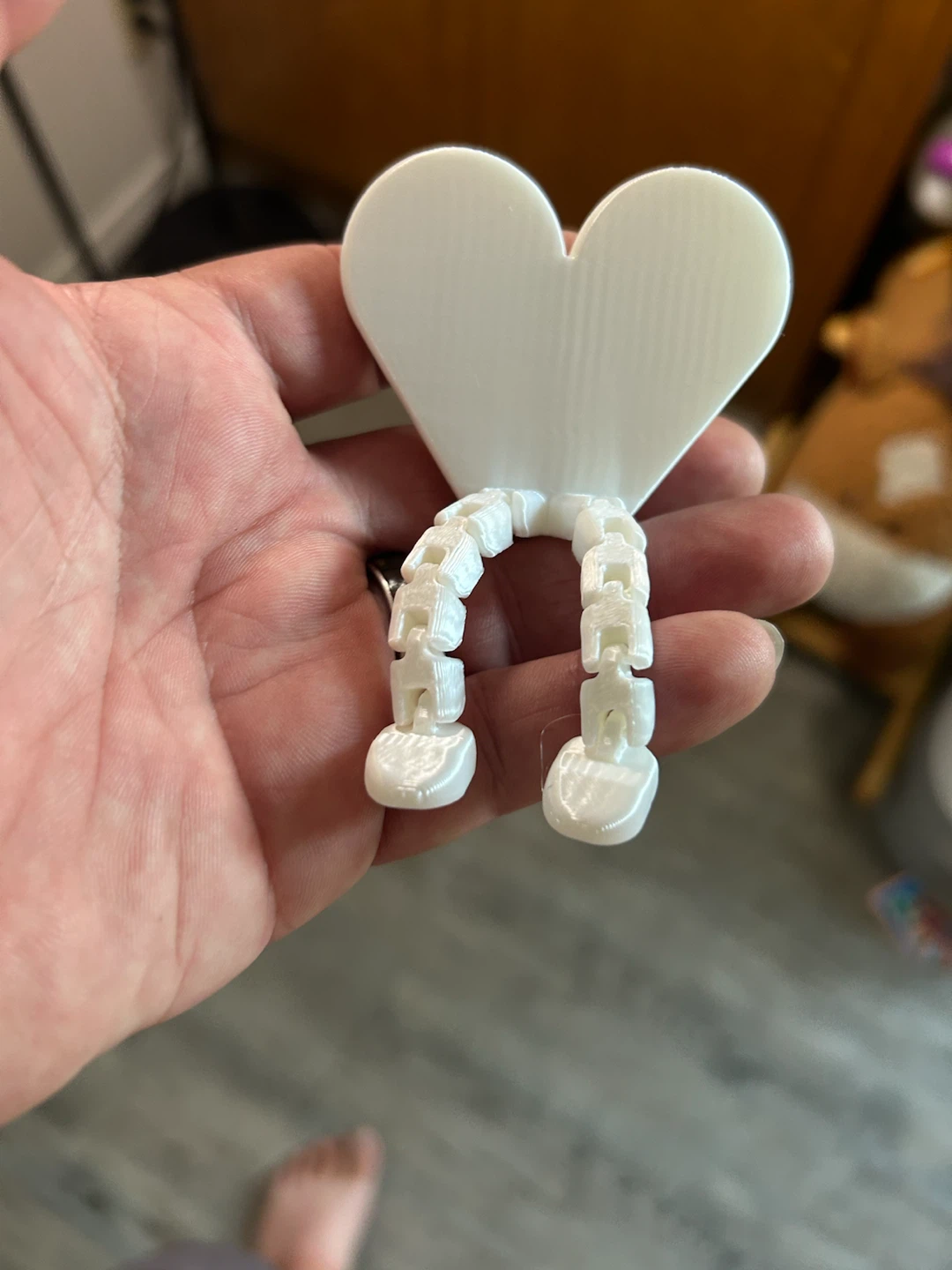 3D Printed Articulated Piston Man
