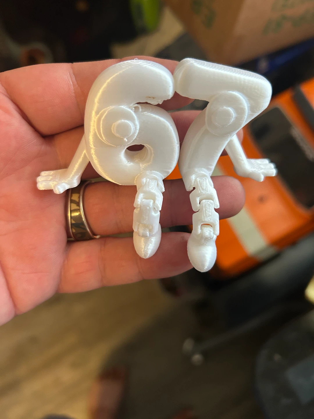 3D Printed Articulated Piston Man - photo 2